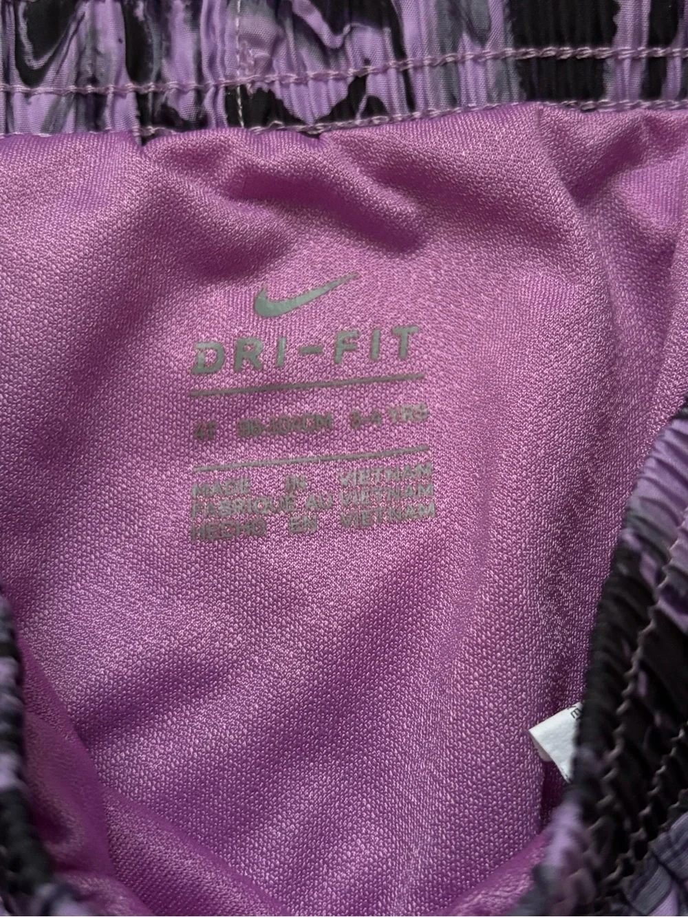 Nike Dri-FIT Girls' Athletic Shorts - Bright pink & White